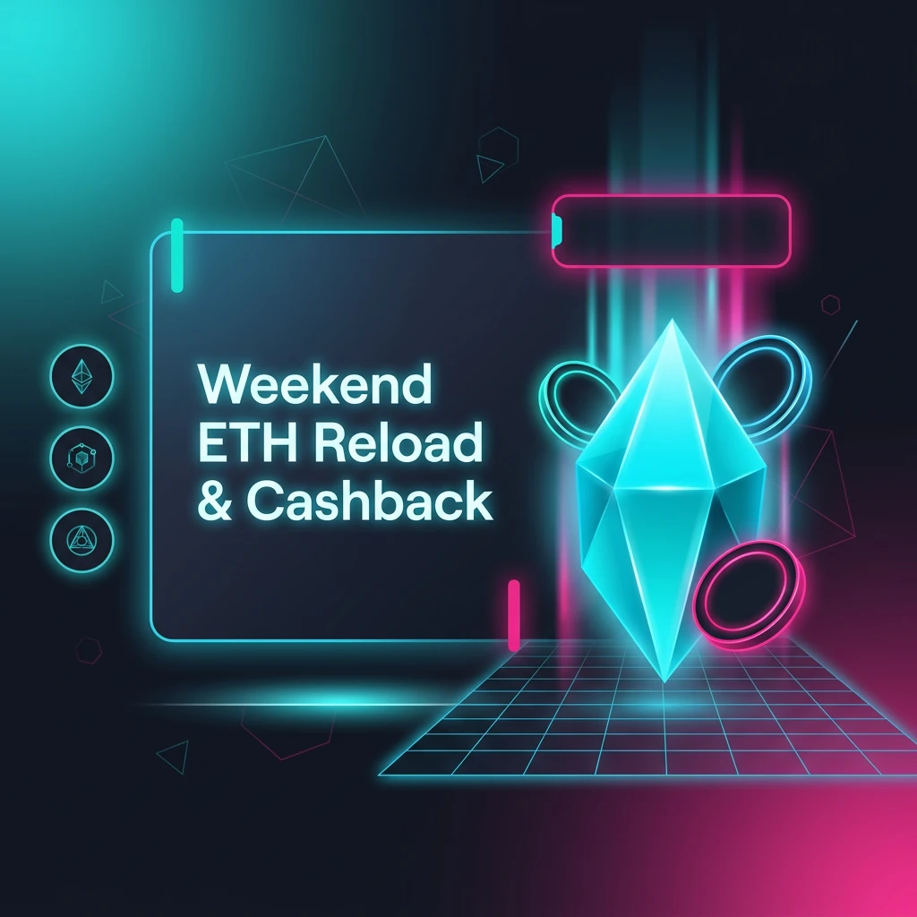 Weekend ETH Reload & Cashback